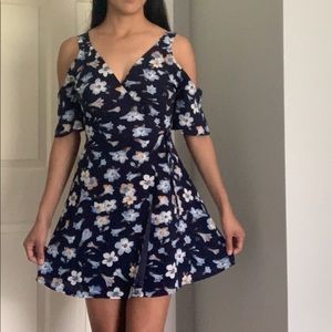 Floral mini dress